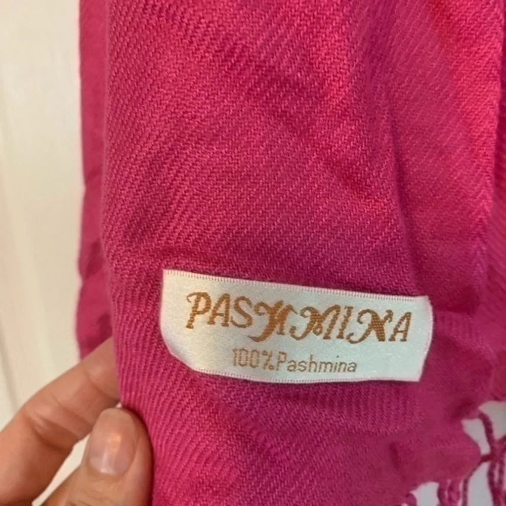 Dark Pink‎ Oversized Scarf
